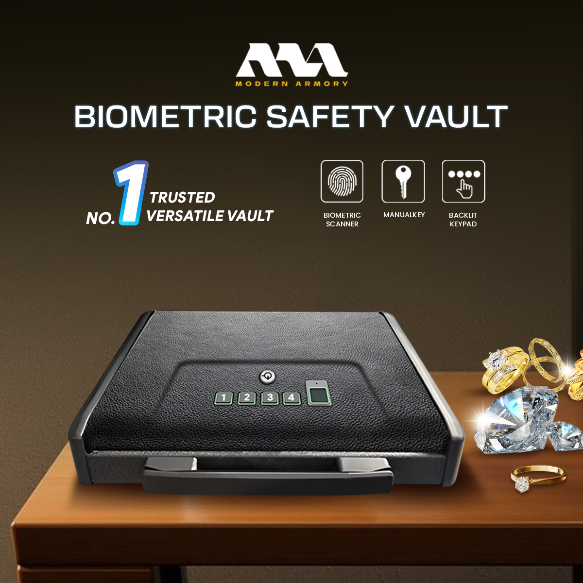 James Bond - Briefcase Type Safety Vault