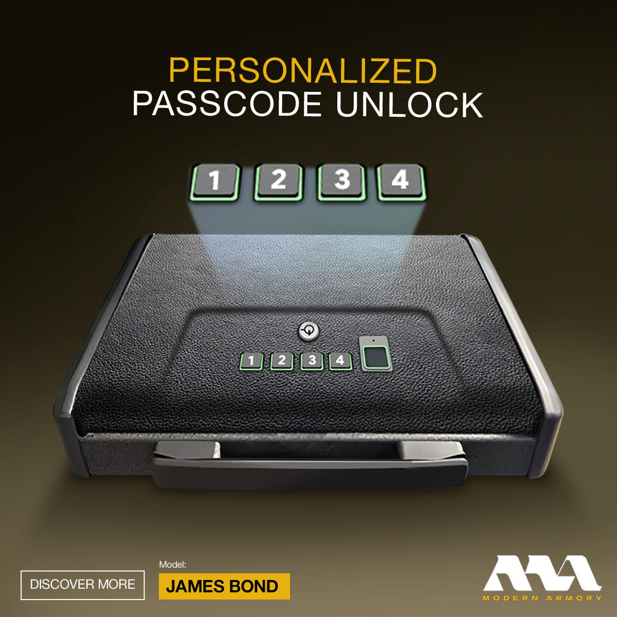 James Bond - Briefcase Type Safety Vault
