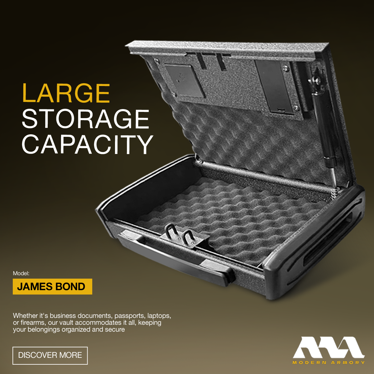 James Bond - Briefcase Type Safety Vault